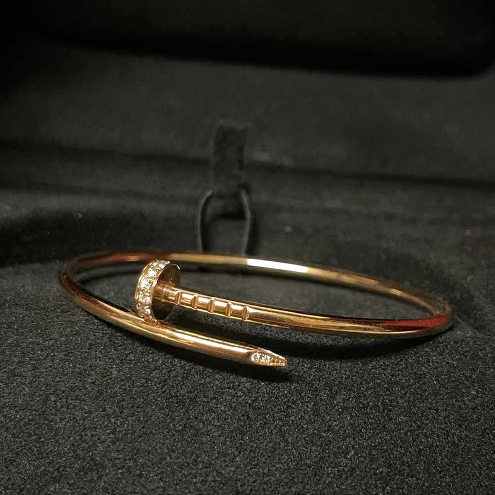 Cartier Small Juste Un Clou Rose Gold 15 diamonds
